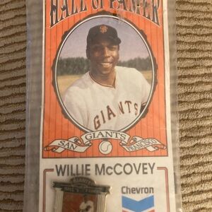 Hall of fame Willie McCovey card